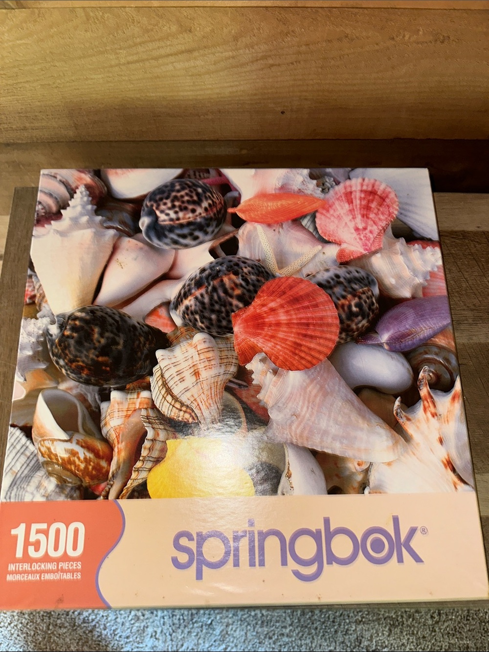 Springbok Seashells 1500-Piece Puzzle - Multicolor